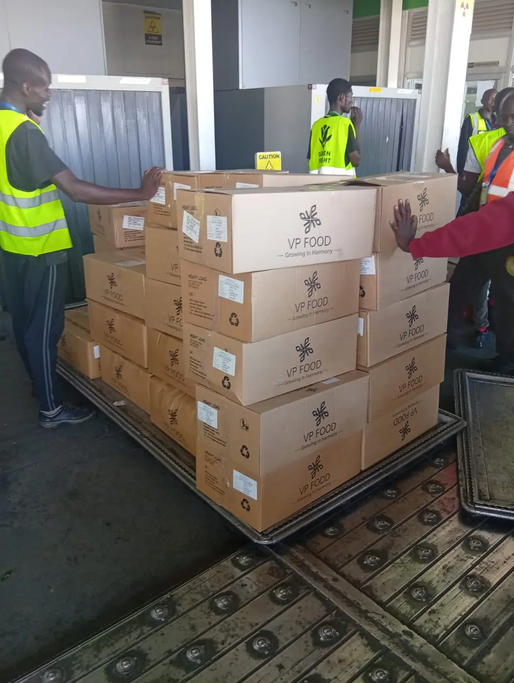 Cargo Build Up and Palletizing