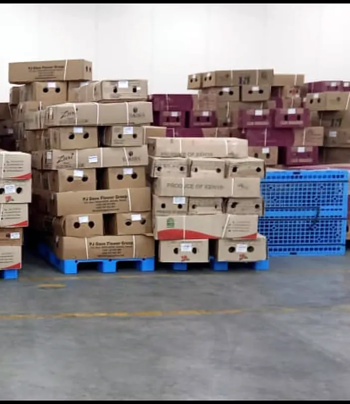 Cold room storage