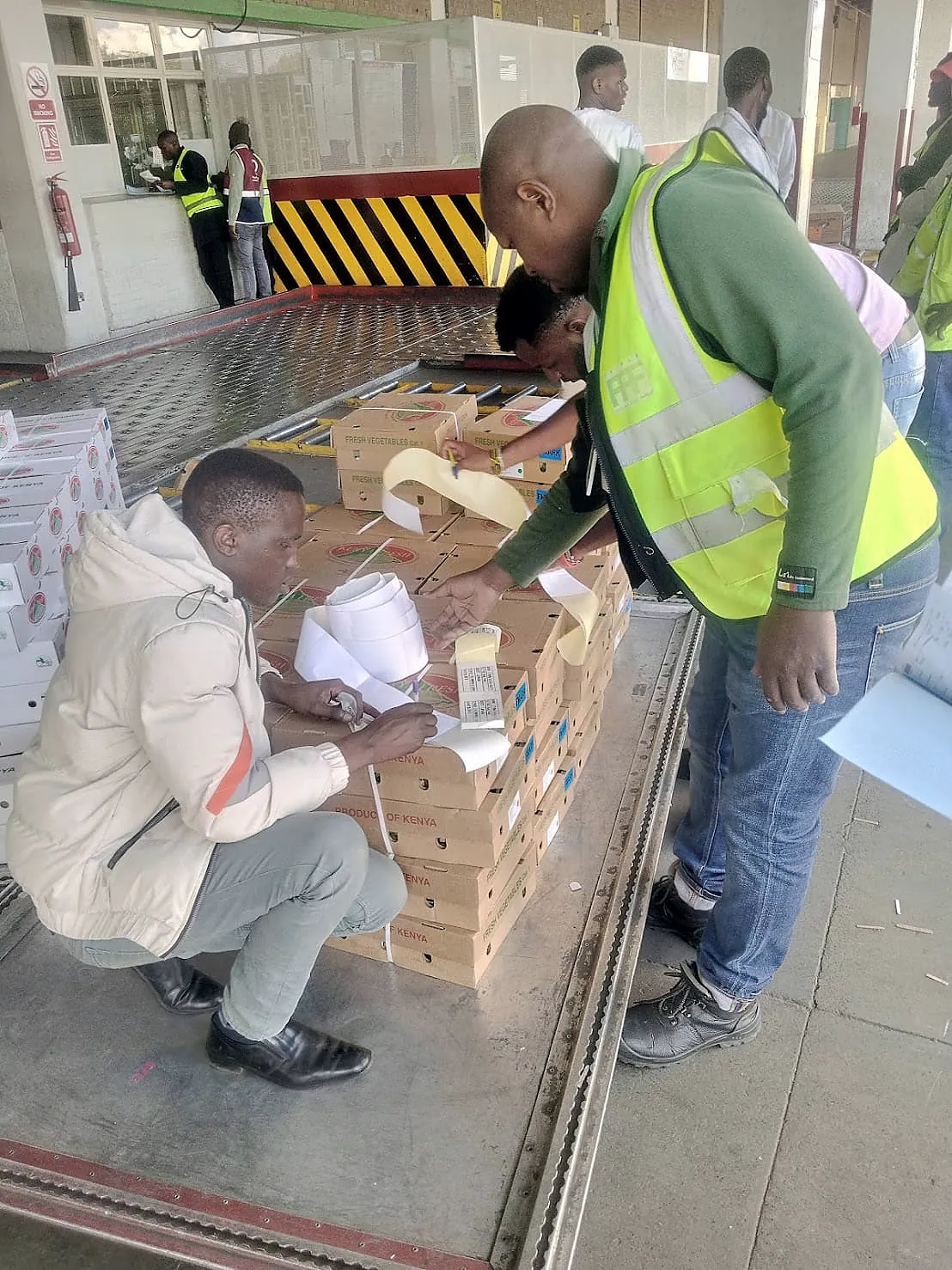 Consignment labelling